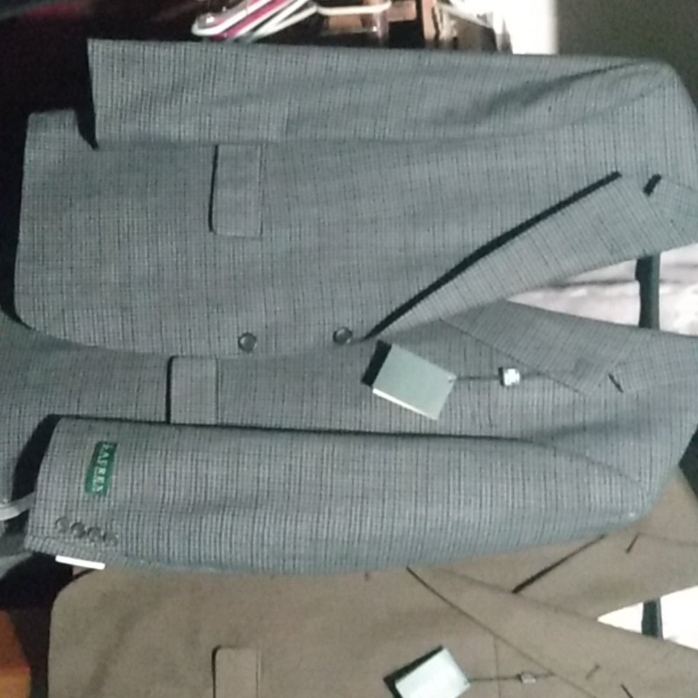 2 polo Ralph Lauren suit jackets